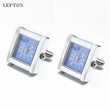 Digital Watch Cufflinks For Men Lepton Clock Cufflinks