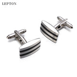 Enamel Cufflinks Men Business Party High Square Enamel Cuff links Wedding Groom