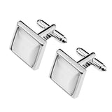 Cat Eye Stone Cufflinks for Men Shirt Cuffs Opals Cufflink