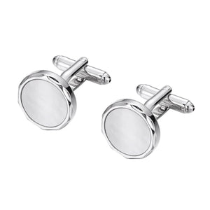 Mother of Pearl Cufflinks Tuxedo Studs Set