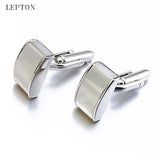 Low-key Shell Cufflinks For Mens French Shirt Cuffs Cuff links Lepton