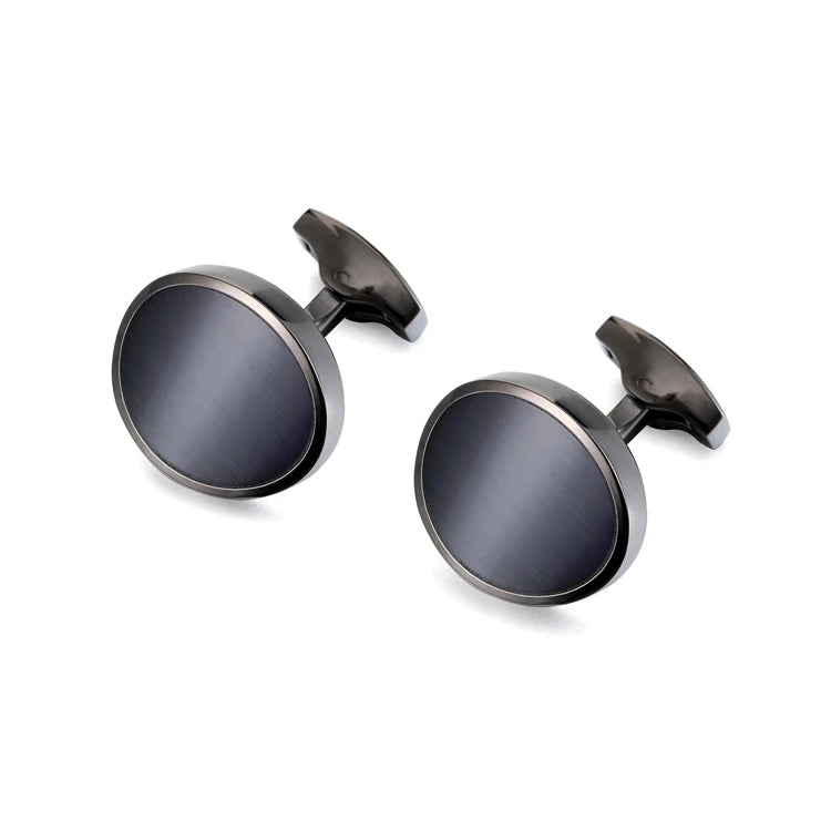 Stone Cufflinks Cat Eye Cuff links Wedding Business