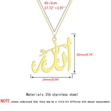 Luck Arabic Allah Necklace Female Temperament Jewelry