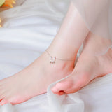 925 Silver Lucky Amulet Belt Charm Bracelet Anklet