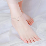 925 Silver Lucky Amulet Belt Charm Bracelet Anklet