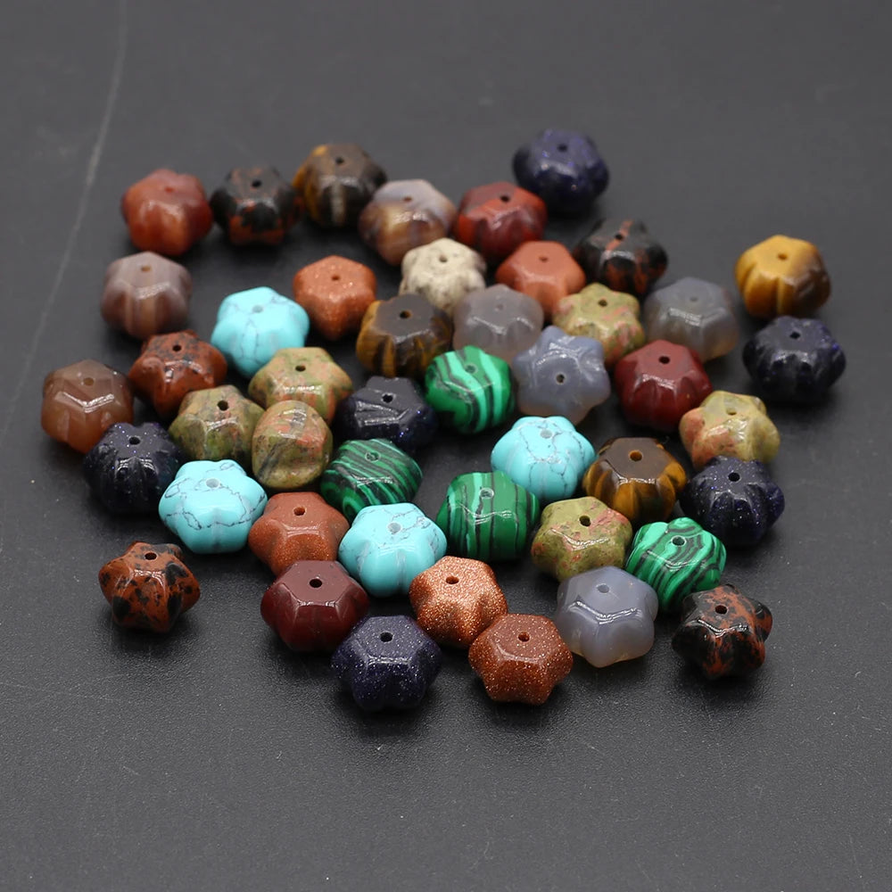 Lucky Bag Natural Stone Pendant for DIY Necklace Random