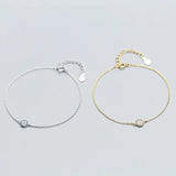 Evil Eye Bracelet 925 Silver Chain Girls Gift Charms Turkey CZ Jewelry