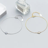 Evil Eye Bracelet 925 Silver Chain Girls Gift Charms Turkey CZ Jewelry