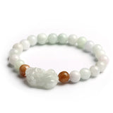 Natural Jade Beads Bracelet for Men Women YBR413