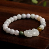 Natural Jade Beads Bracelet for Men Women YBR413