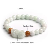 Natural Jade Beads Bracelet for Men Women YBR413