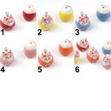 Lucky Cat Ceramic Beads Bracelet Bangles Ceramic Bracelets 15x16mm