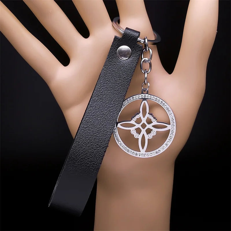 Celtic Knot Key Chain Handbag Holder