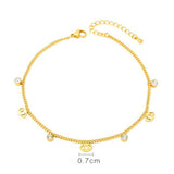 Evil Eye Adjustable Anklet for Women Girls LE1071