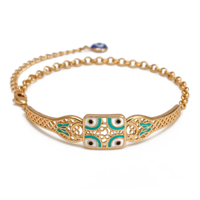 Lucky Eye Butterfly Evil Eye Charm Bracelet for Women Girls