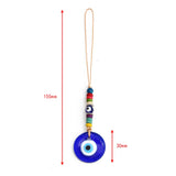 Colorful Bead Tassel Braided Rope Wall Hanging