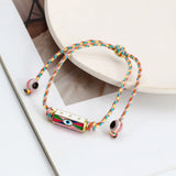 Colorful Evil Eye Rope Bracelet for Women Girls