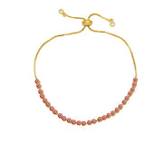 Lucky Eye Copper Evil Eye Charm Bracelet Adjustable Chain LE1102