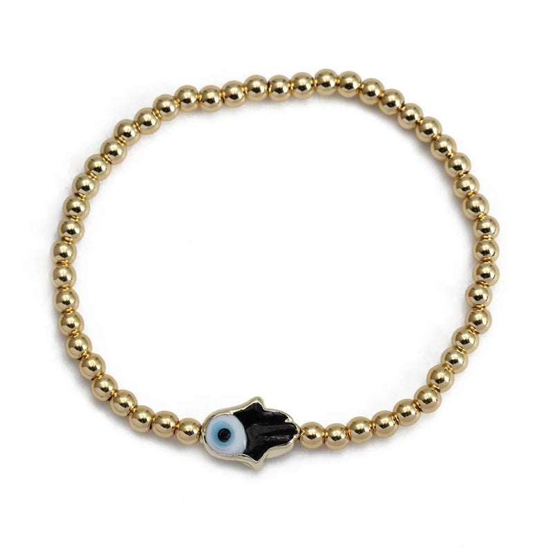 Fatima Hamsa Hand Evil Eye Bracelet for Women Men