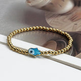 Fatima Hamsa Hand Evil Eye Bracelet for Women Men
