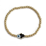 Fatima Hamsa Hand Evil Eye Bracelet for Women Men
