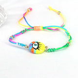 Lucky Eye Pearl Charm Bracelet Evil Eye Bracelet for Women Girls
