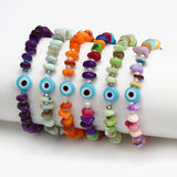 Lucky Eye Bead Bracelet Evil Eye Charm Women Men Jewelry