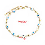 Evil Eye Tassel Anklet Foot Chain Ankle Bracelet for Women