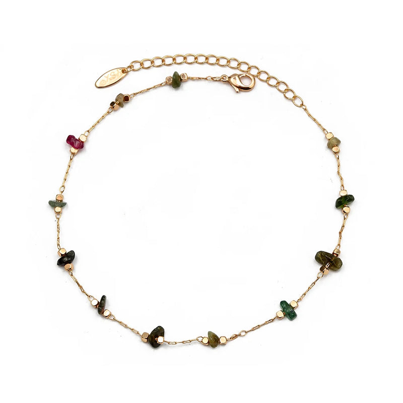 Lucky Eye Natural Stone Anklet Leg Foot Chain Beach Ankle Bracelet