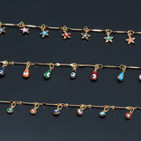 Eye Water Drop Sun Anklet Leg Chain Ankle Bracelet EY6528