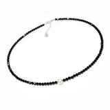 Freshwater Pearl Spinel Beads Necklace Classic Dark Matter Wrist