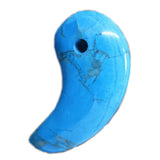 Howlite Stone Magatama Pendant Charm High Accessories