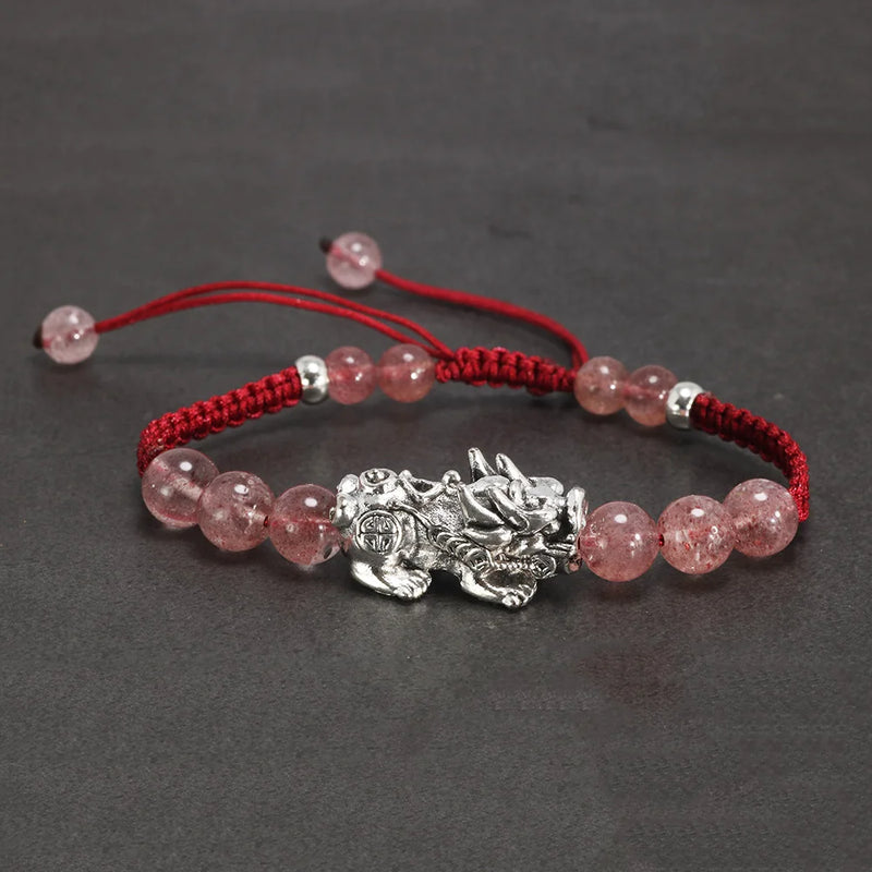 Lucky Knots Bracelet Adjustable Braided Rope String Bracelet