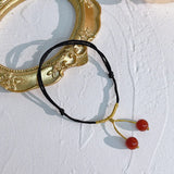 Lucky Natural Agate Beads Bracelets for Women Men YBR707