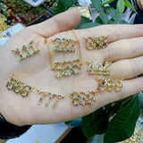 Lucky Number Necklace 111-999 Plated Chain CZ Angle Number Women Charms Jewelry