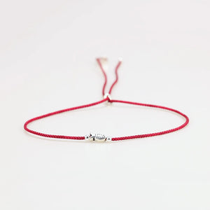 925 Silver Fish Charm Bracelet for Women