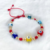 Evil Eye Bracelet Beads Y2K Jewelry for Women