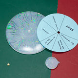 Roulette Wheel Epoxy Resin Mold DIY Carousel Making Tool