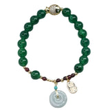 Natural Jade Pendant Fish Bracelets for Women Fine Jewelry ASL245