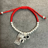 Money At Once Dollar Horse Bracelet Red Thread Hand Jewelry