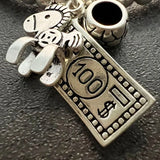 Money At Once Dollar Horse Bracelet Red Thread Hand Jewelry