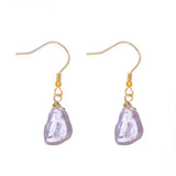Baroque Pearl Earrings 18k Hook Cultured Women Gift Mother's