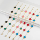 Charm Flower Bracelet for Girls - Wedding Jewelry Gift