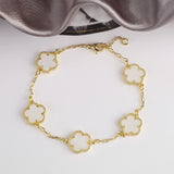 Charm Flower Bracelet for Girls - Wedding Jewelry Gift