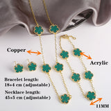 Charm Flower Bracelet for Girls - Wedding Jewelry Gift