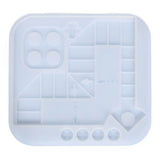 Ludo Crystal Epoxy Resin Mold Children Game Silicone Mould DIY Crafts