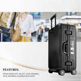 Suitcase Pulley Rollers 55X12mm Wear-Resistant Repair Parts