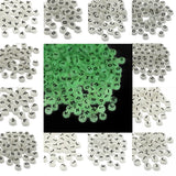 Acrylic Beads Flat Round Pick Letters 50-500pcs Spacer Beads Jewelry Making DIY