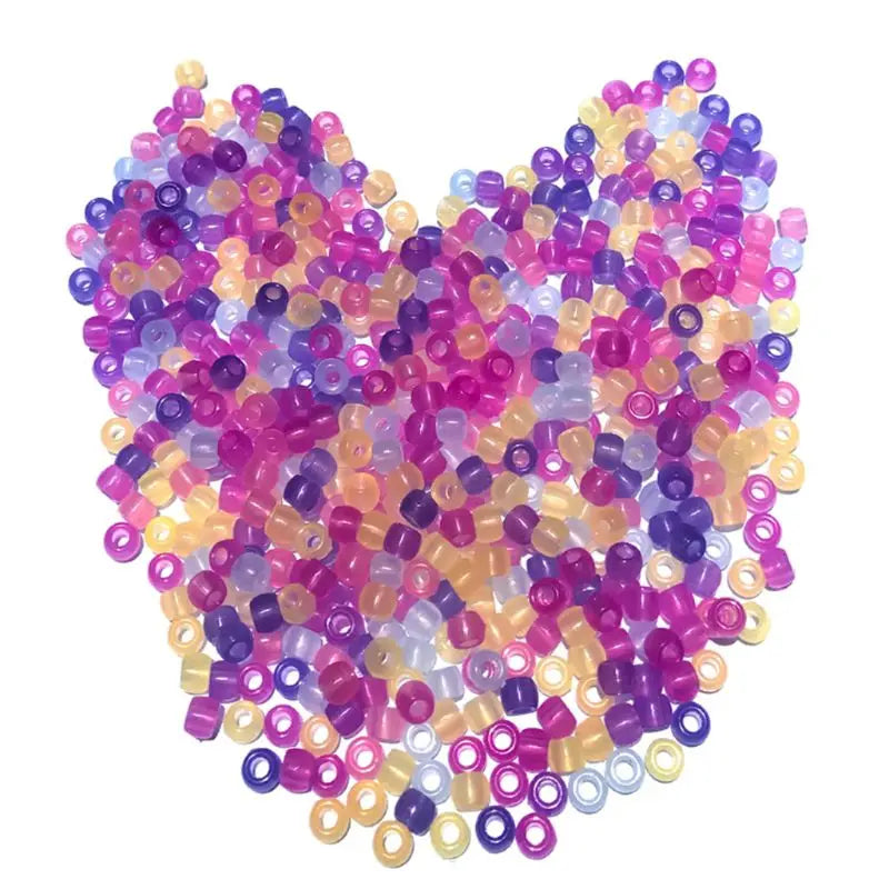 Acrylic Transparent Beads for DIY Bracelet Making