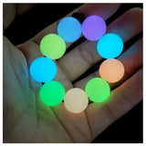 Glow In The Dark Silicone Beads 100pc DIY Necklace BPA-Free